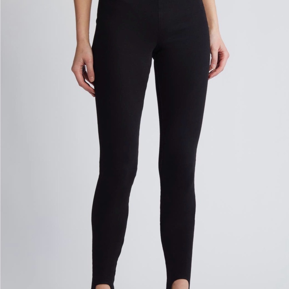 NWT Frame Jet Black Skinny Stirrup Legging - size 2